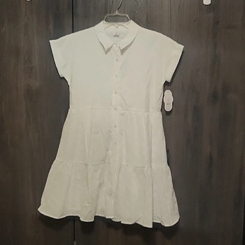 Wonder Nation Button Down Dress